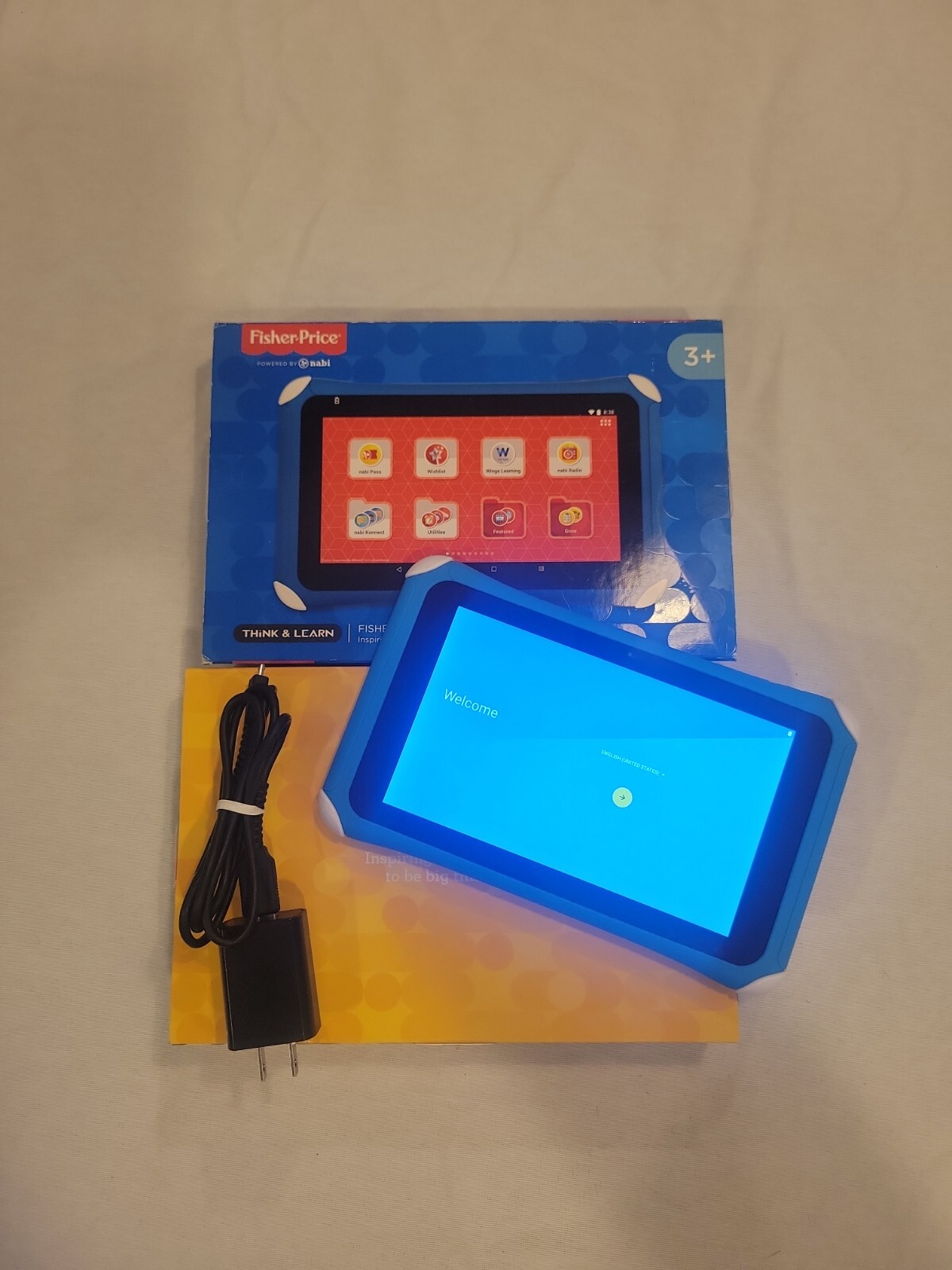 Nabi Fisher-Price Learning 7″ Kids Tablet Android FGC64-9993 numbers 16GB