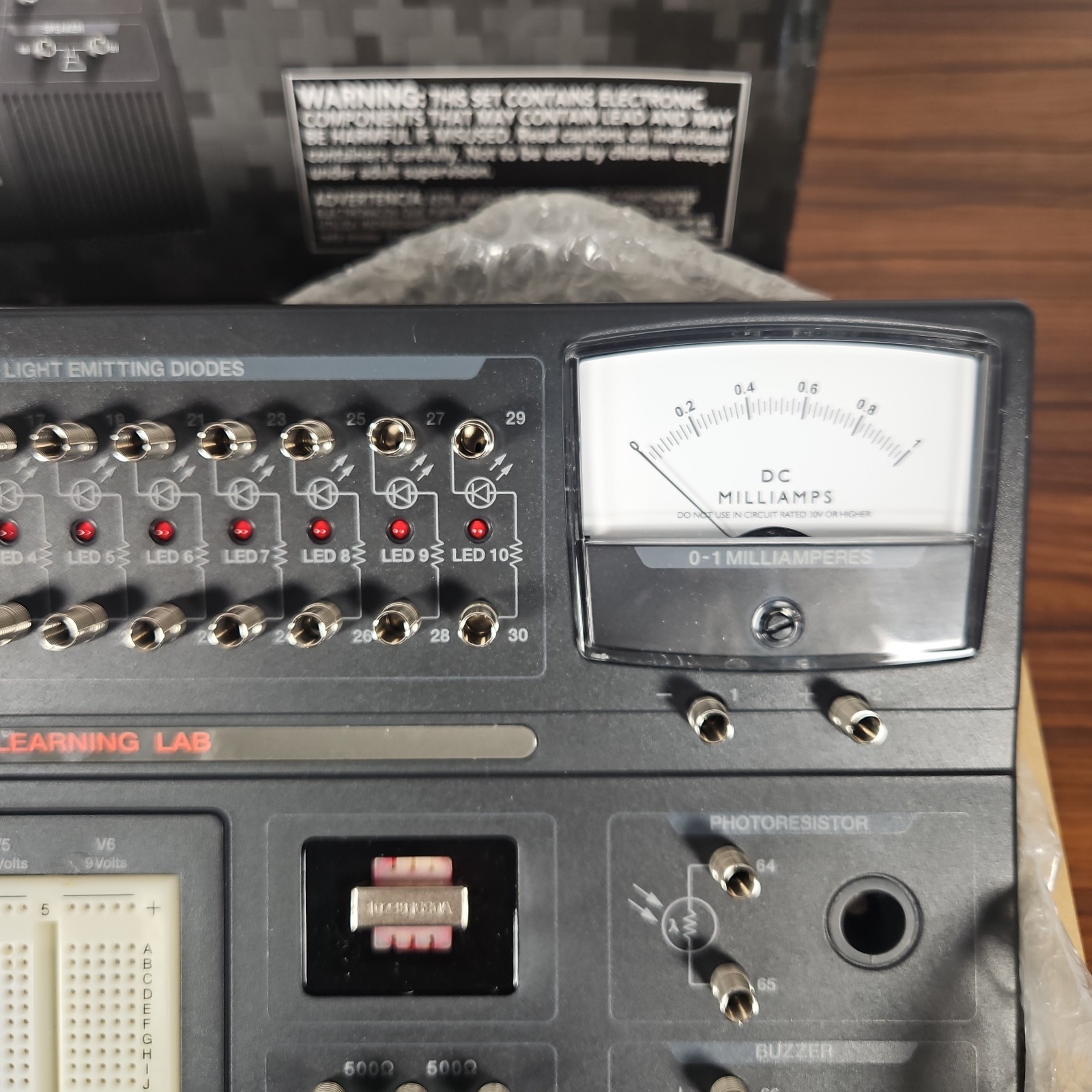 Radio Shack Technology Plus Electronics Learning Lab 28-027 Board Only