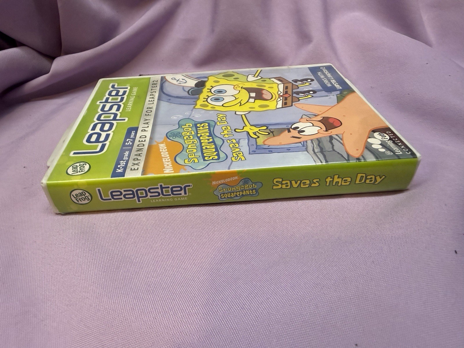 Leapster Learning Game (K-1ST Grade) 5-7 yrs For Leapster 2. Spongebob Squarpant