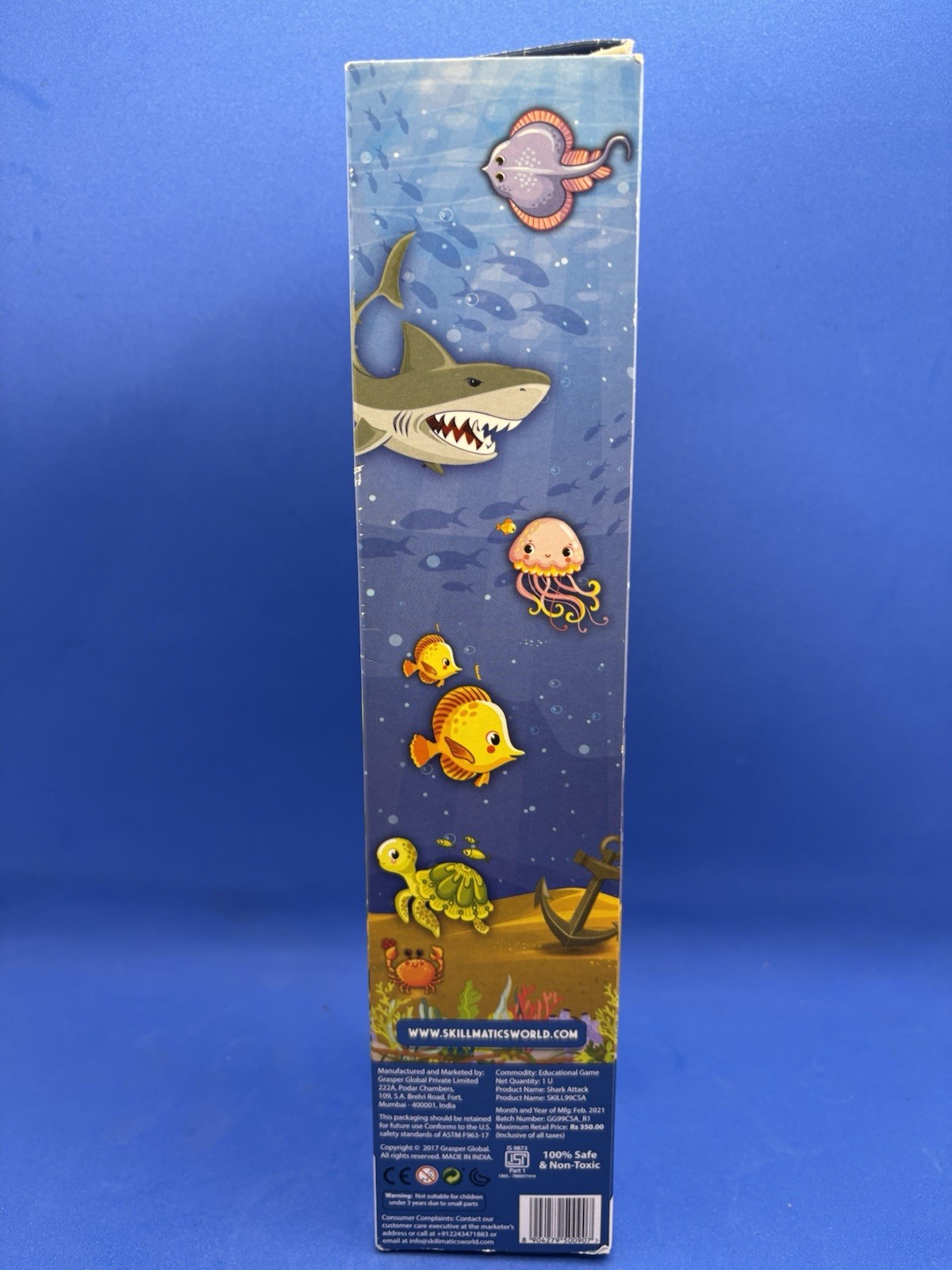 Skillmatics Educational Game: Connectors Shark Attack: Gift Family Game Complete