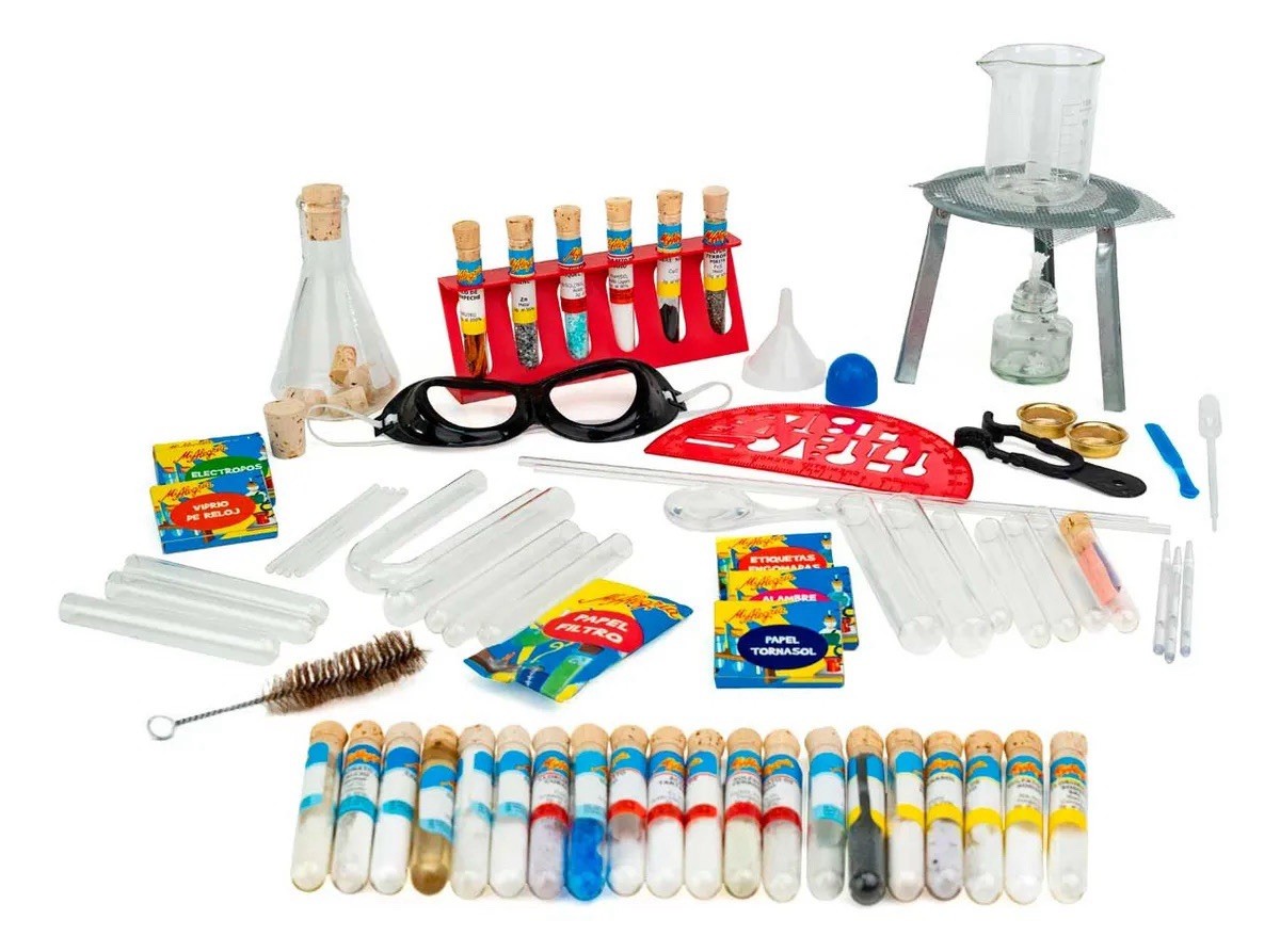 Mexican Toy Juego De Quimica Chemistry Set 100 Experiments Made In Mexico