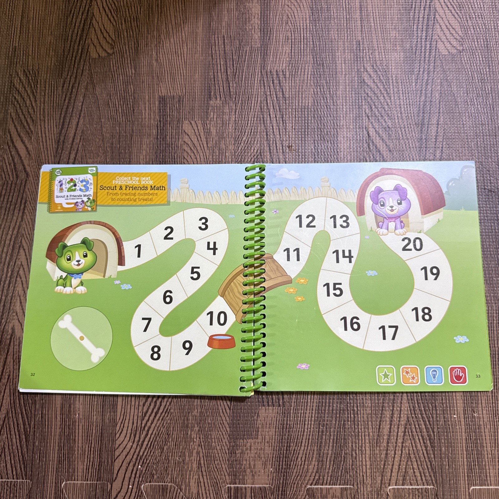 LeapFrog Leap Start Preschool book — THE WORLD OF BABY ANIMALS