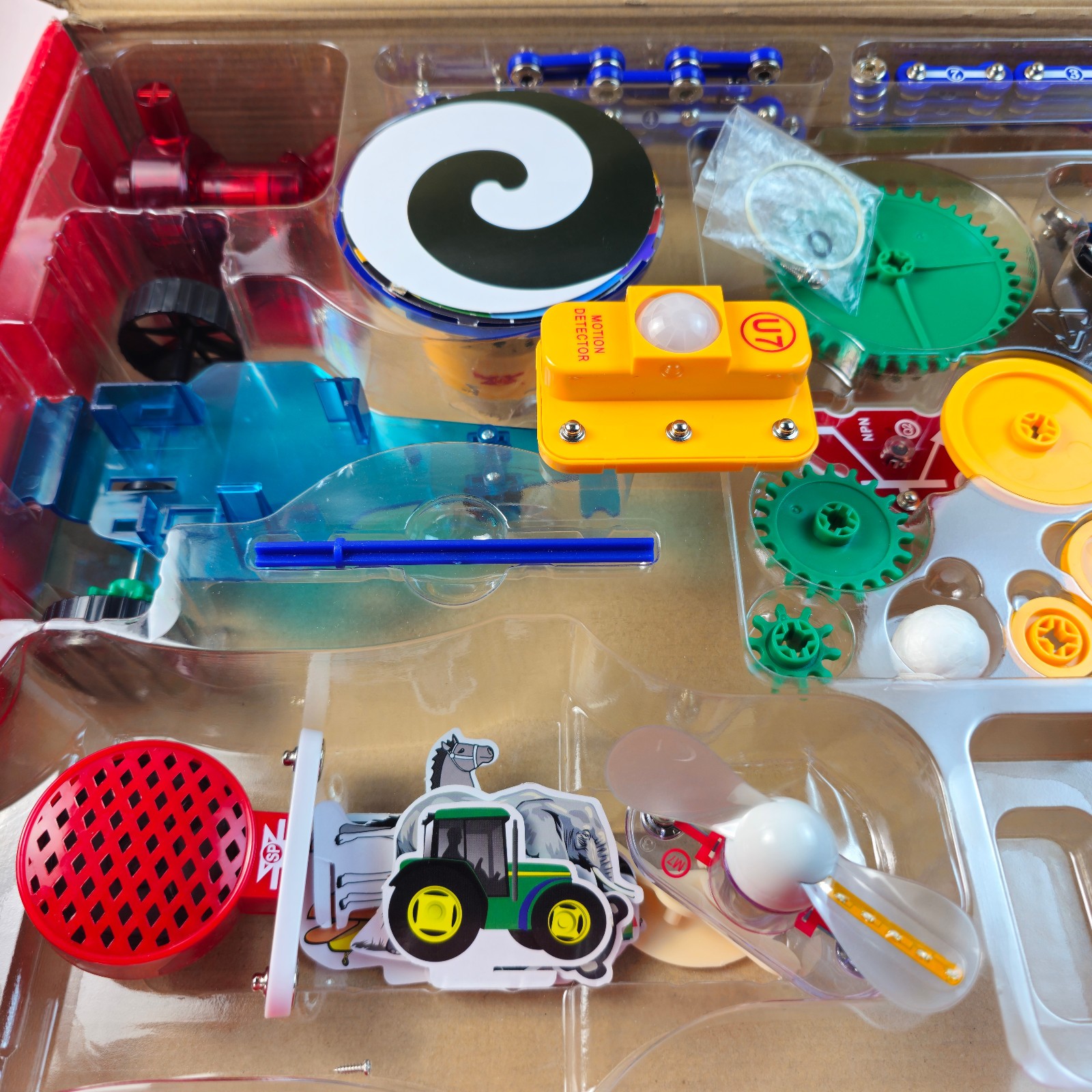 Snap Circuits Motion SCM-165 Elenco 165 Projects Missing Crawler Airplane Parts