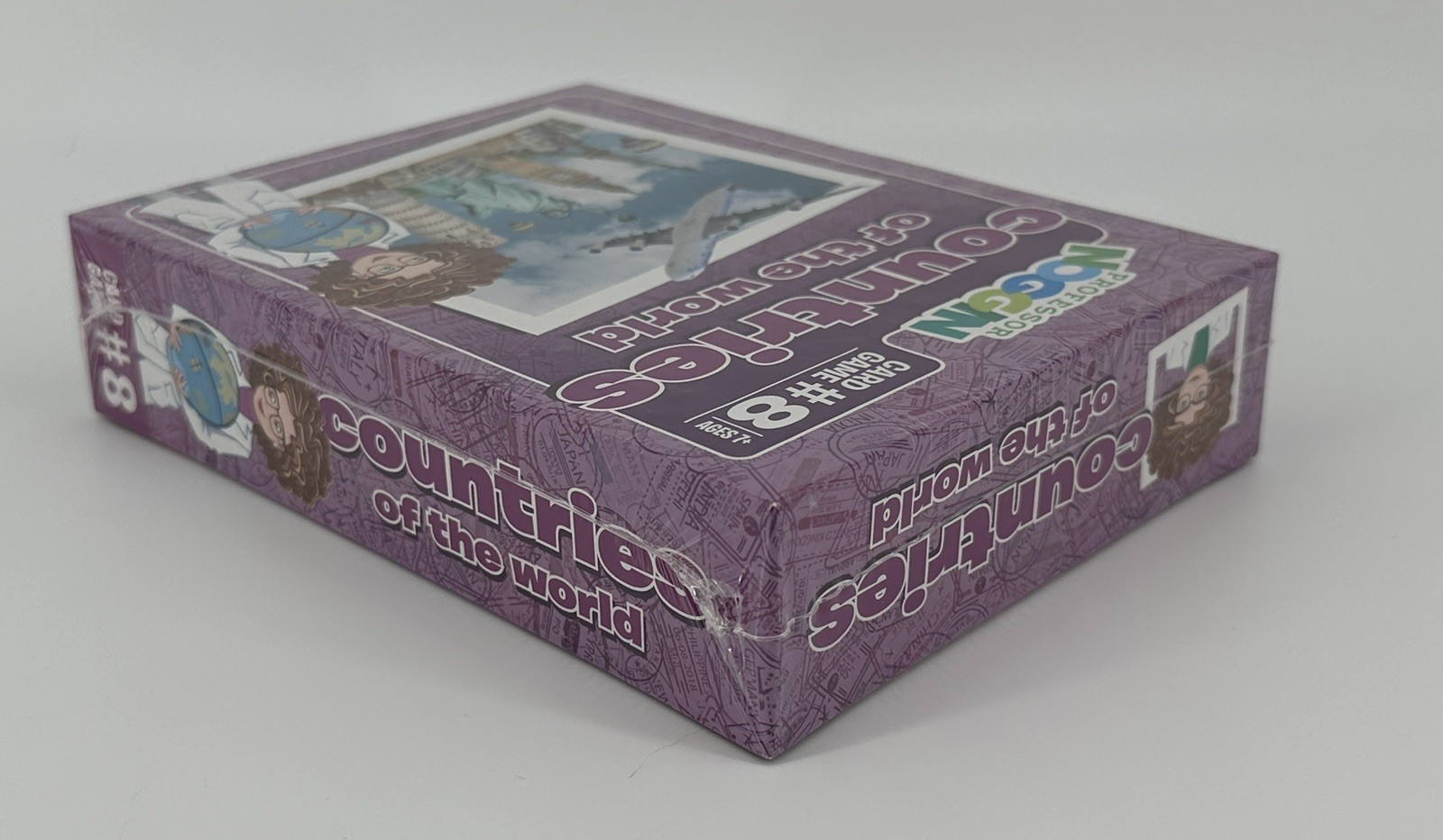Professor Noggin Educational Home School Card Game #8 Countries of World SEALED