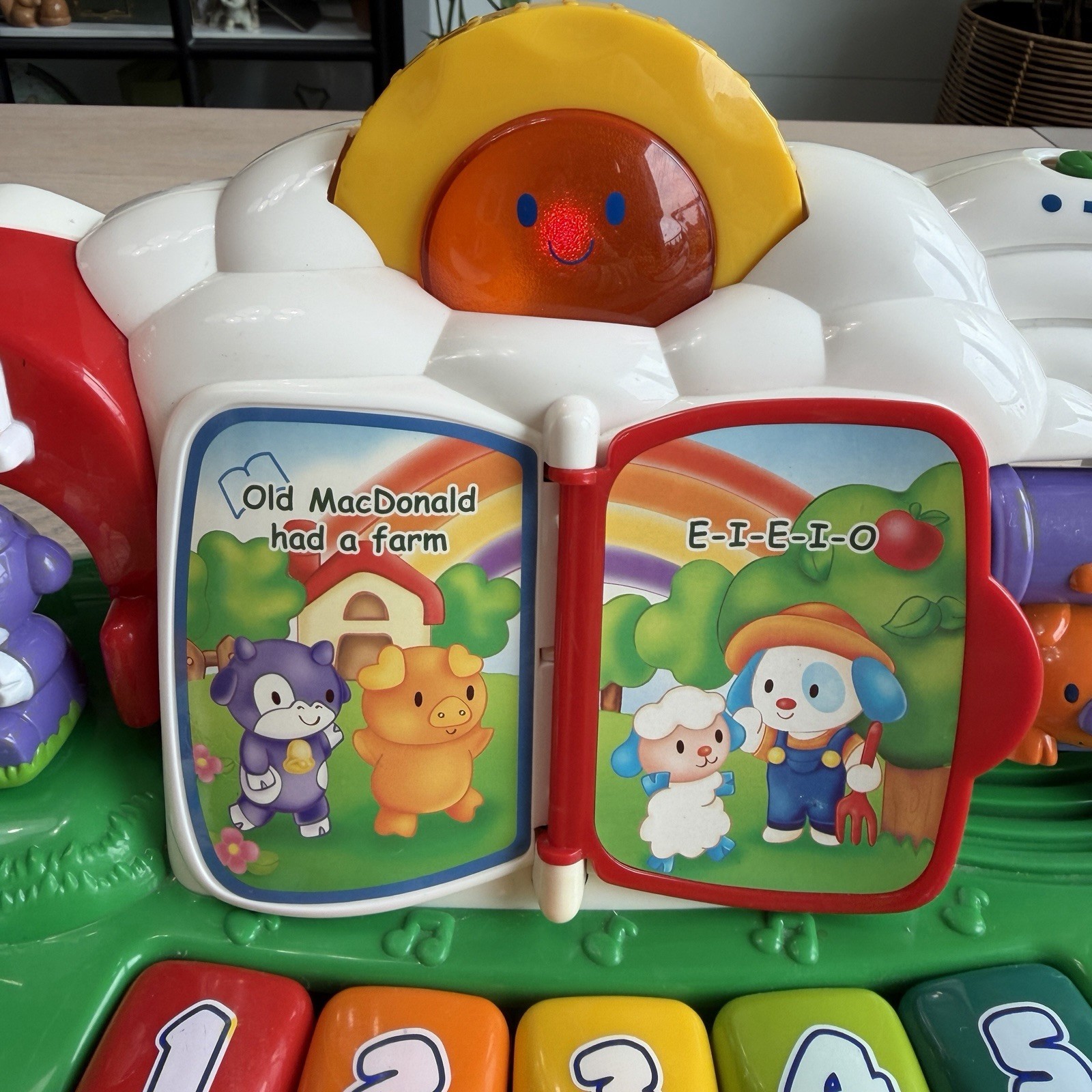 Vtech Discovery Nursery Farm Learning Interactive Toy Old Macdonald Tested Works