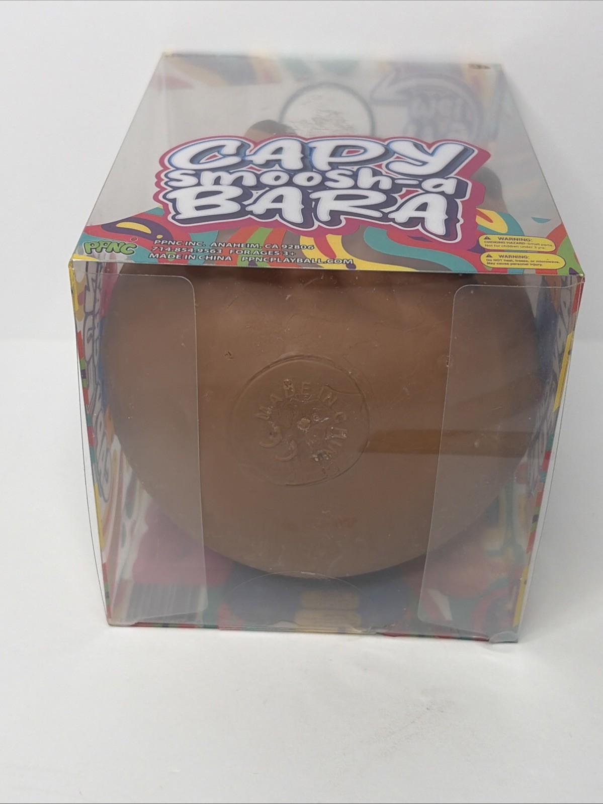 Ppnc Capy Smoosh-a Bara Capybara Squishy Squeeze Toy BROWN