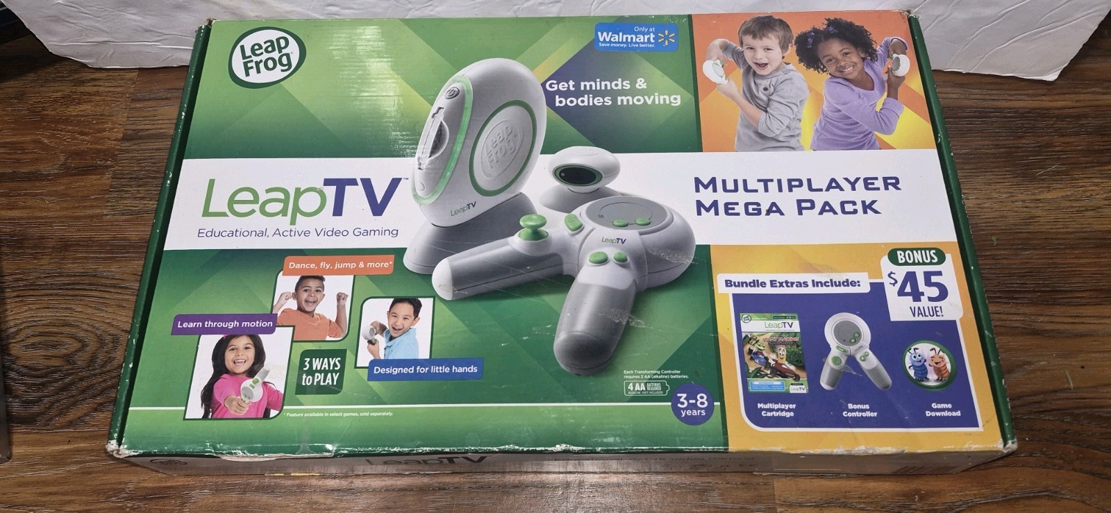 LeapTV Mega Multiplayer Pack Walmart Exclusive Hard to Find Video Game System