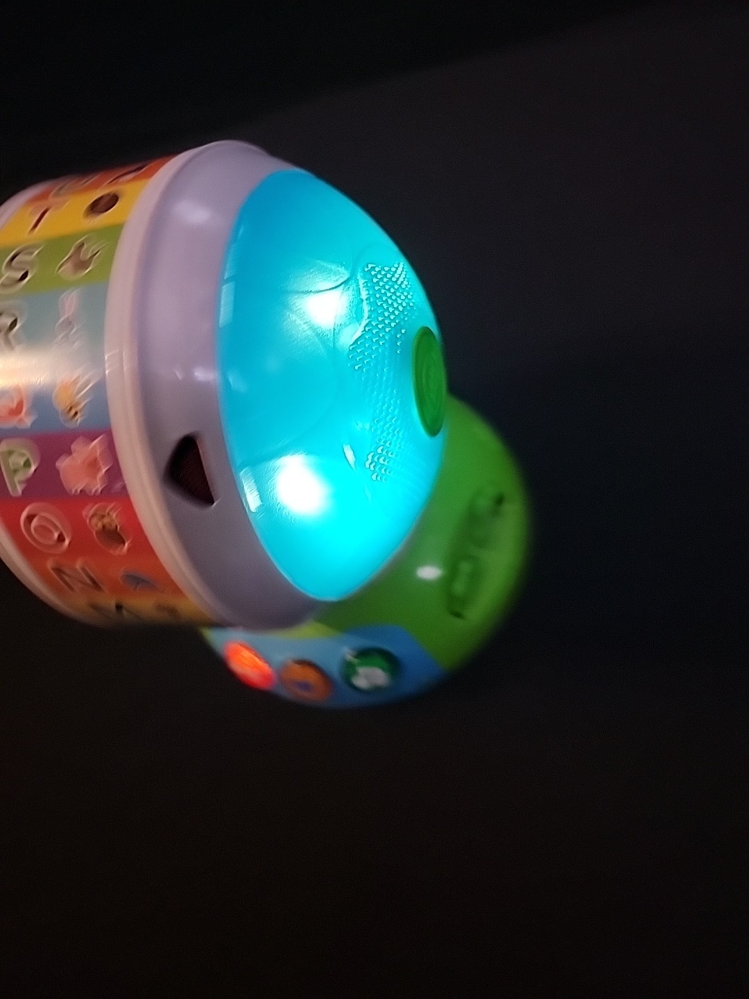 Leapfrog Spin and Sing Alphabet Zoo for Ages 6 Months To 36 Months Blue