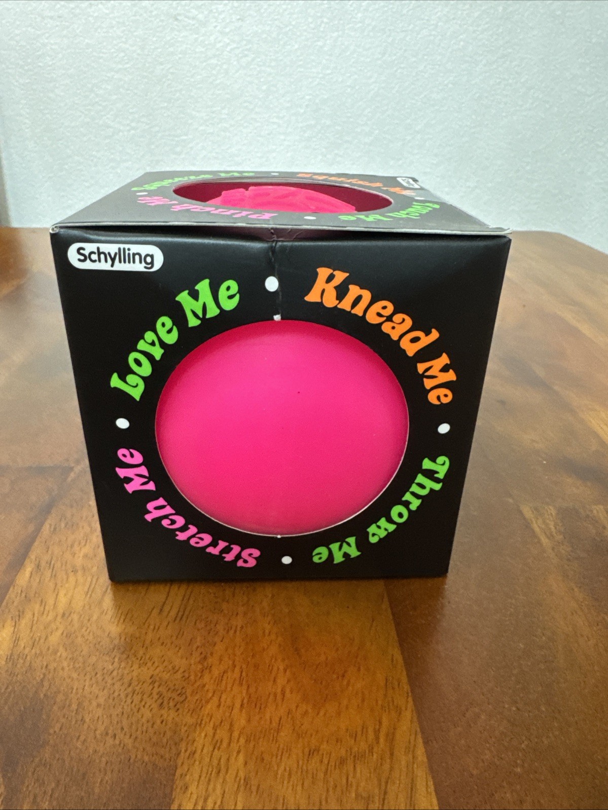 Needoh Super Groovy Glob Giant Stress Ball Pink, Brand New, Never Used.