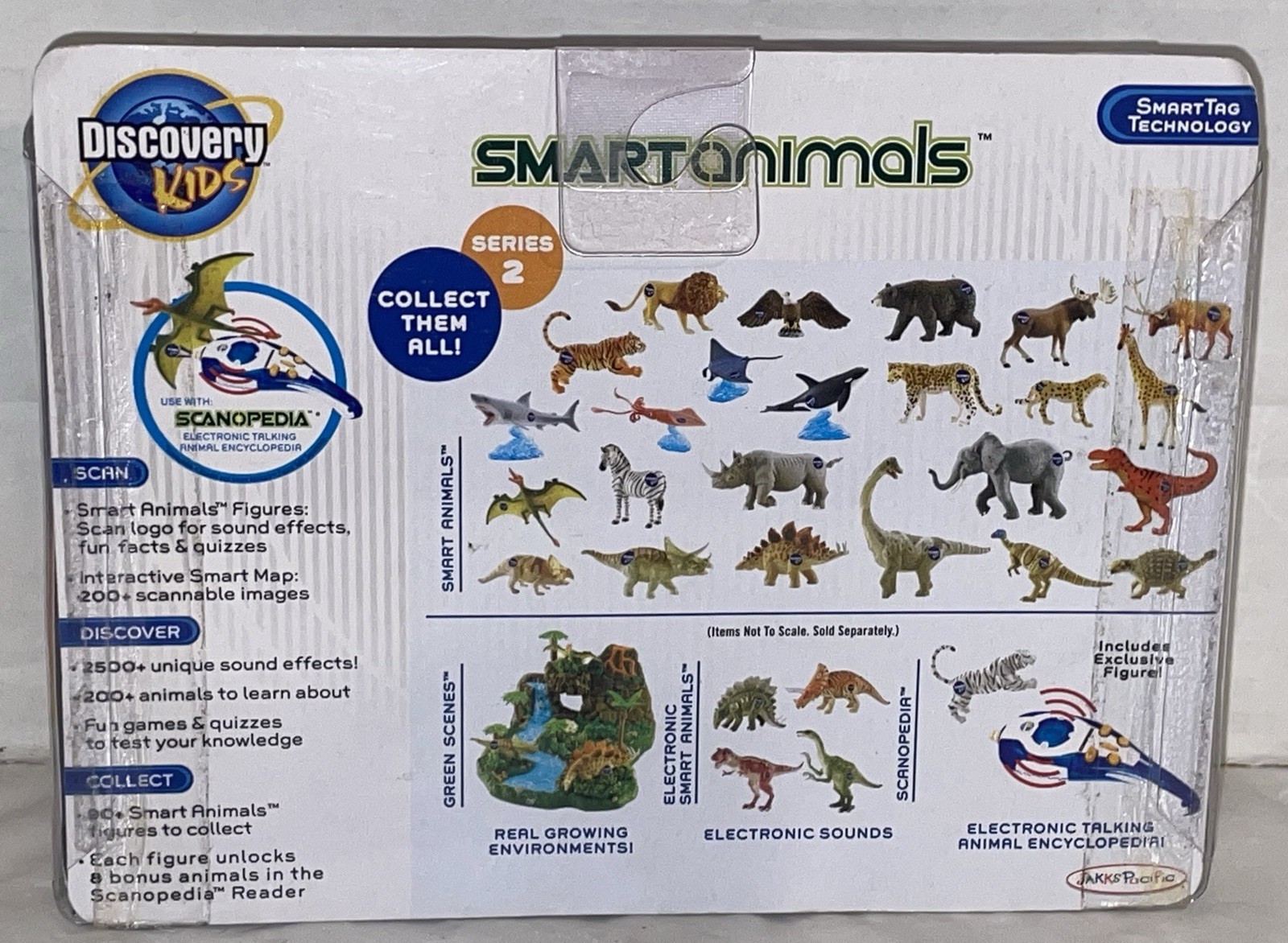 Jakks Pacific Discovery Kids Smart Animals Great White Giant Squid Toys New