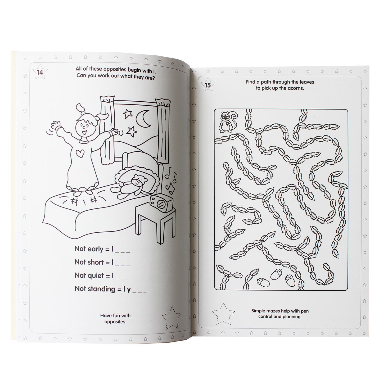 Mega Learning Book with Gold Reward Stickers Age 4-6 Years – Writing book 2