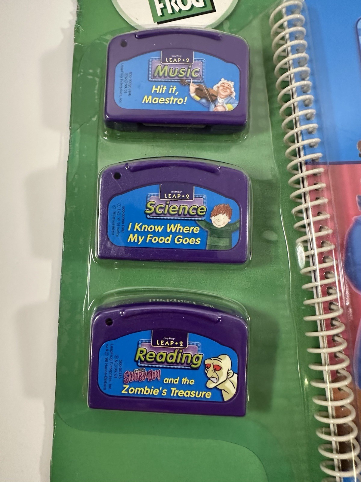 Leap Frog LeapPad 3 Interactive Books Cartridges LEAP 2 Grades 1 And Up Ages 6-8