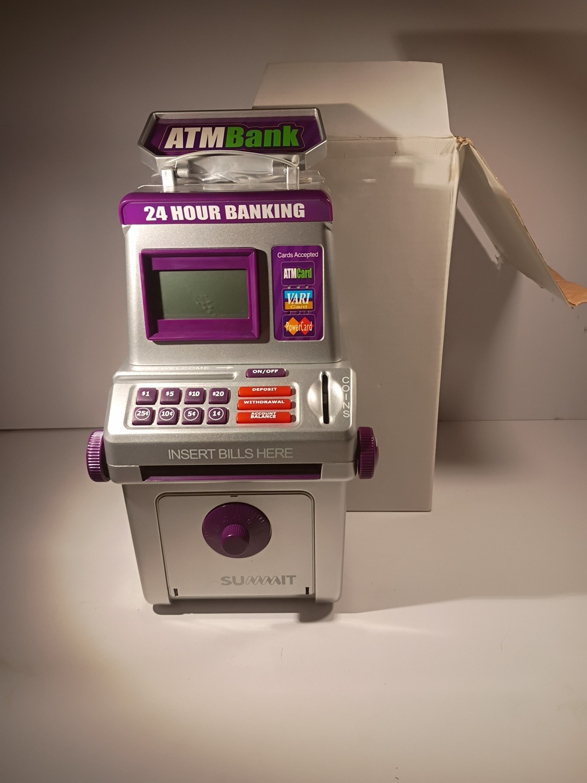 Collector Toy 2004 YoUniverse ATM Savings Bank Summit Learning Machine