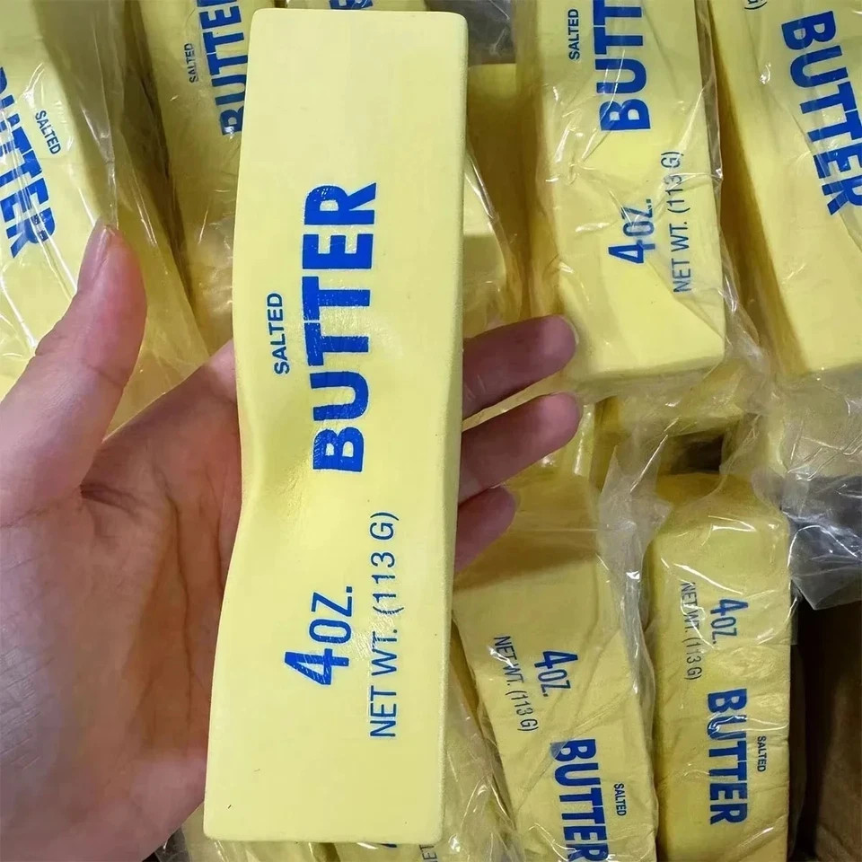 ✅ 1pc Butter Stick Squishy Fidget Toy Soft Stress Relief ADHD Anxiety Squeeze ✅