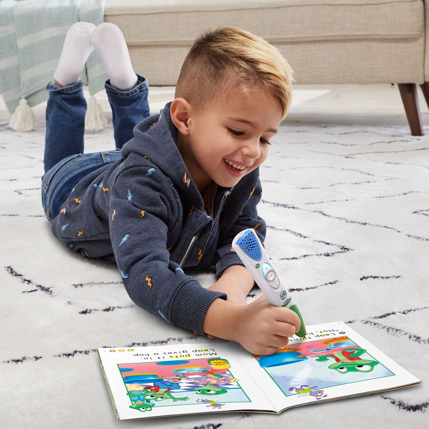 LeapFrog LeapReader System Learn to Read 10 Book Bundle os, Mega
