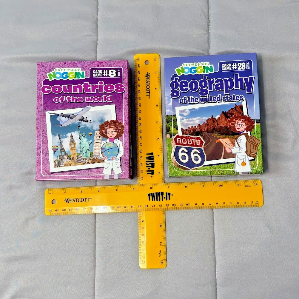 NIOB Professor Noggin Countries of the World & US Geography homeschool classroom
