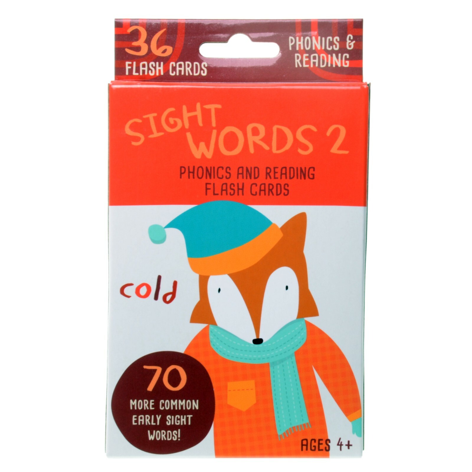 Phonics And Reading Flash Cards By Bendon (Sight Words 2) (Ages 4+)