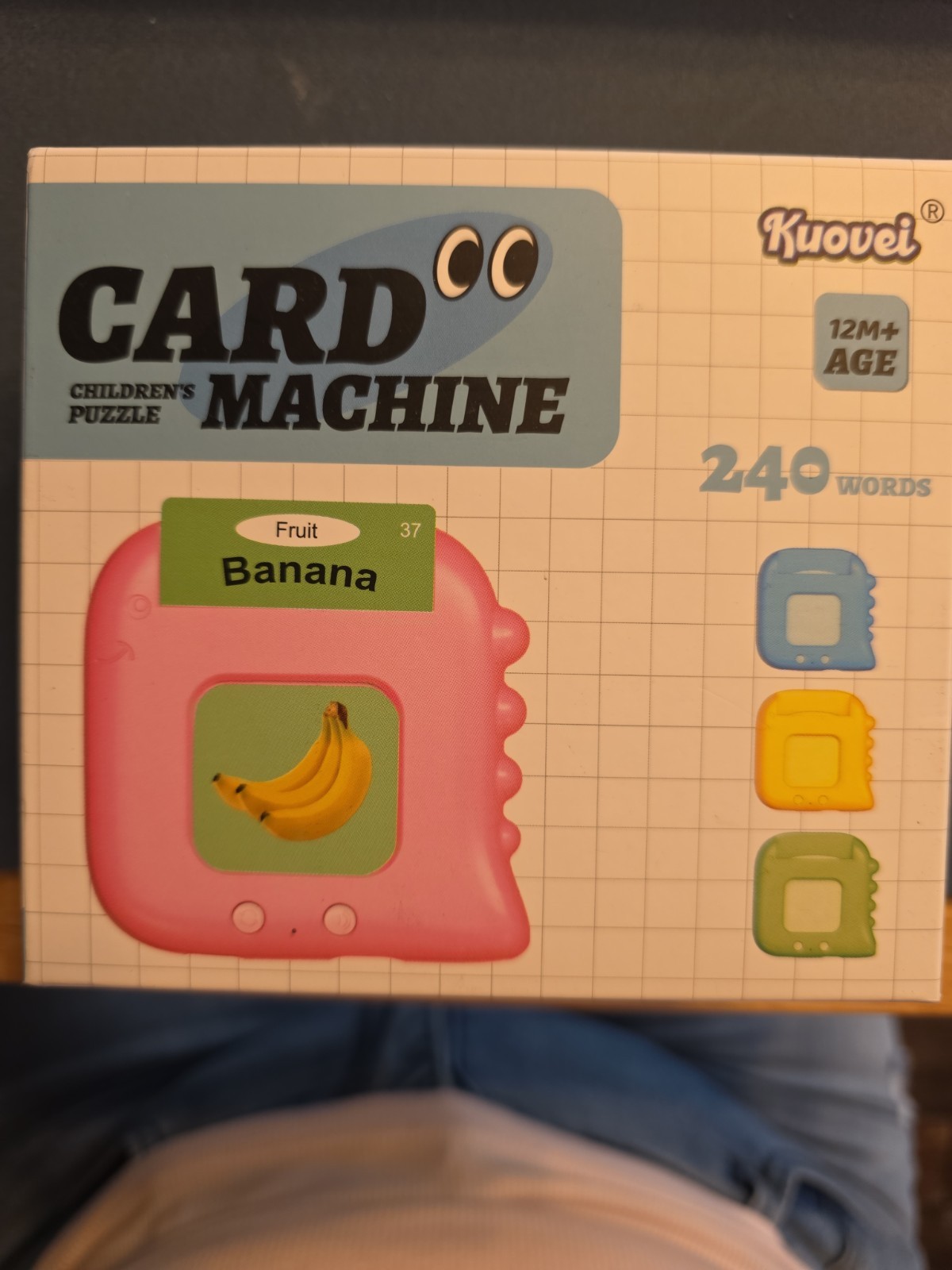 Children’s Flash Card Talking Machine 12m+ W/ 240 Cards