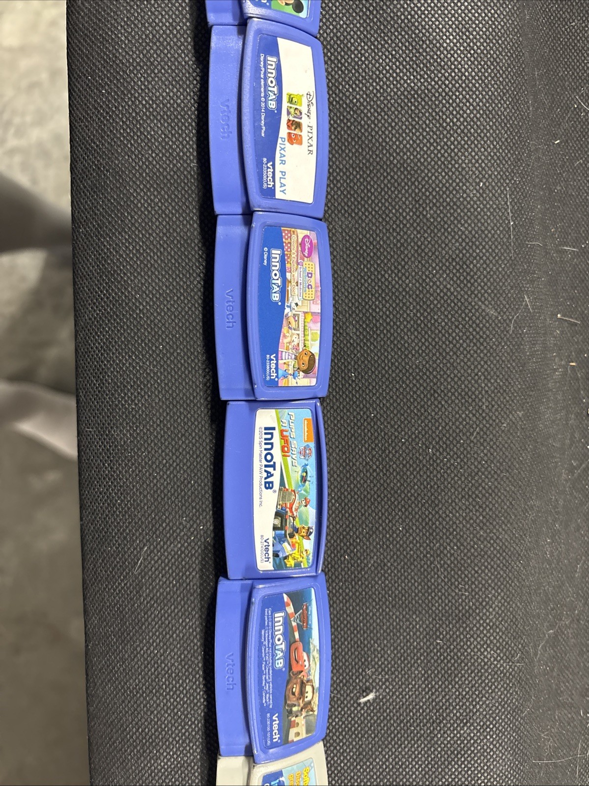 Innotab Vtech Game Lot Mikey Mouse, Monsters University, Cars, Etc