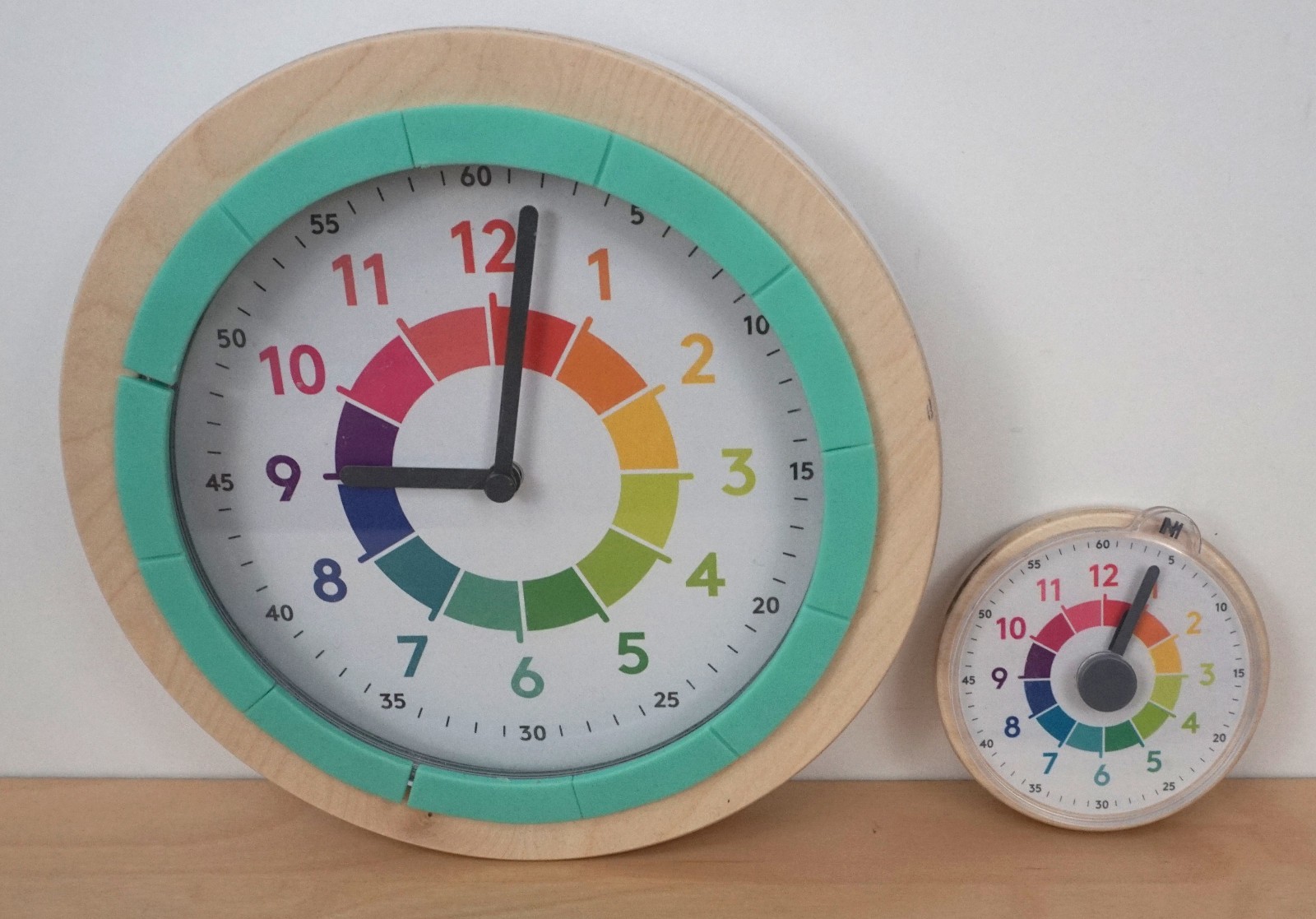 Lovevery Plan & Prepare Teach Time Clock Set Wood Montessori Planner Play Kit