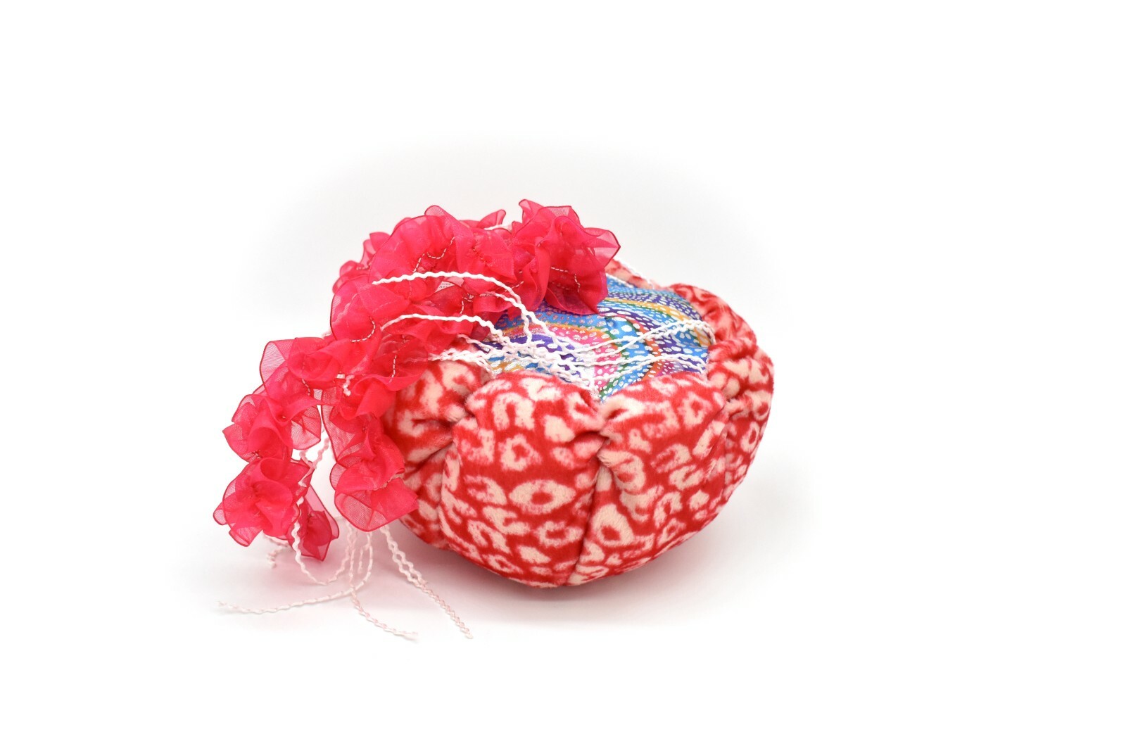 Jellyfish Plush, Red, Hanging Stuffed Animal Soft Decoration 14″ F4352B427