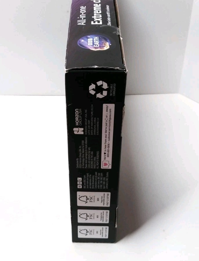 BBC Earth All-in-One Extreme Chemistry Conduct 10 Science Experiments New In Box