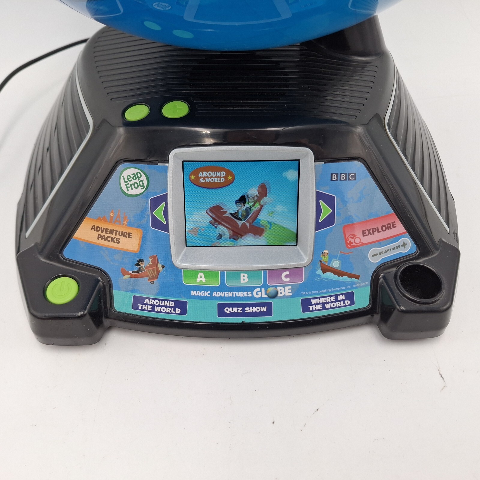 LeapFrog Magic Adventures Globe 2.8″ Video Screen BBC Videos Interactive Games