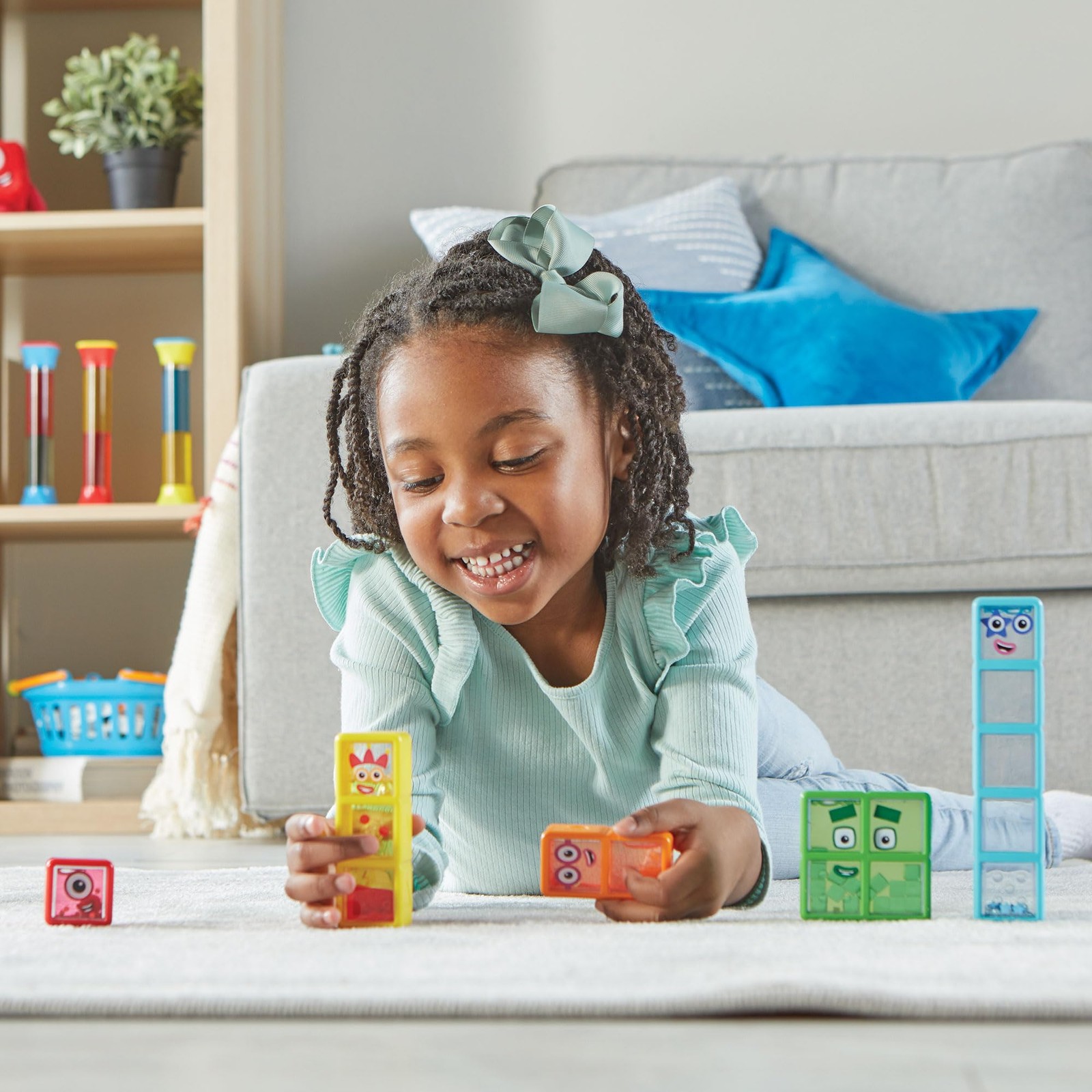 to Five Sensory Bottles, Numbers for Toddlers, Counting Toys, Calming Sensory…