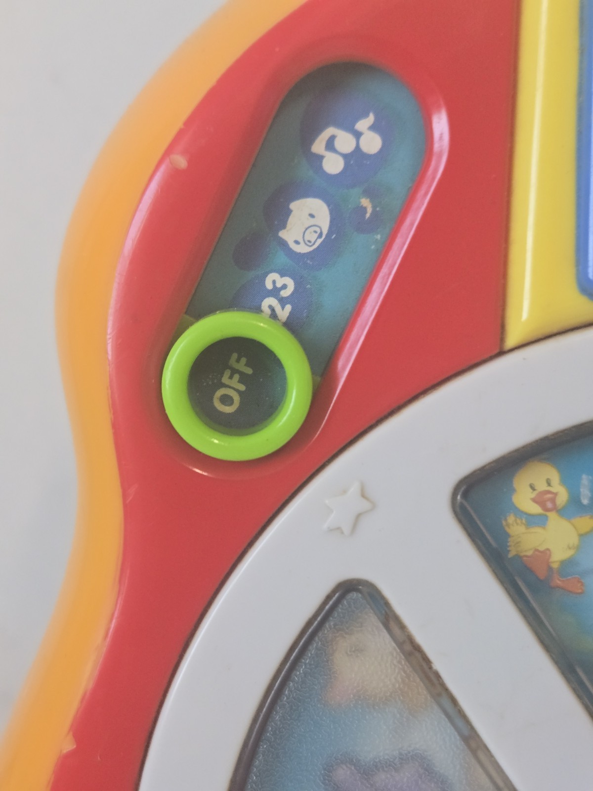 Leap Frog Learn & Groove Toy Guitar Musical Sound English Spanish Testd Works Gk