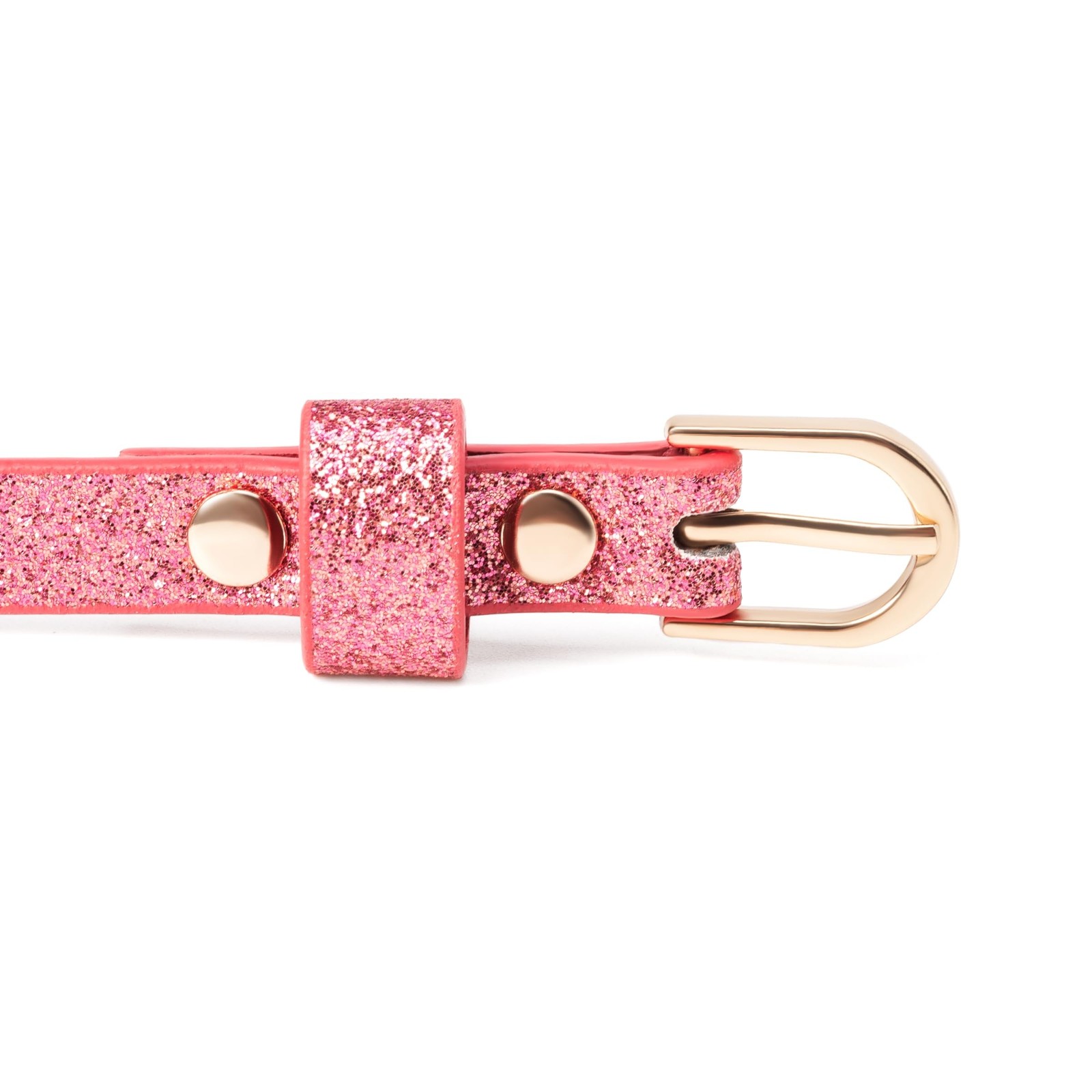 Kids Ultra-Skinny Sparkly Belt, Ages 4-7 Years and 8-14 Years, Stylish Glitte…