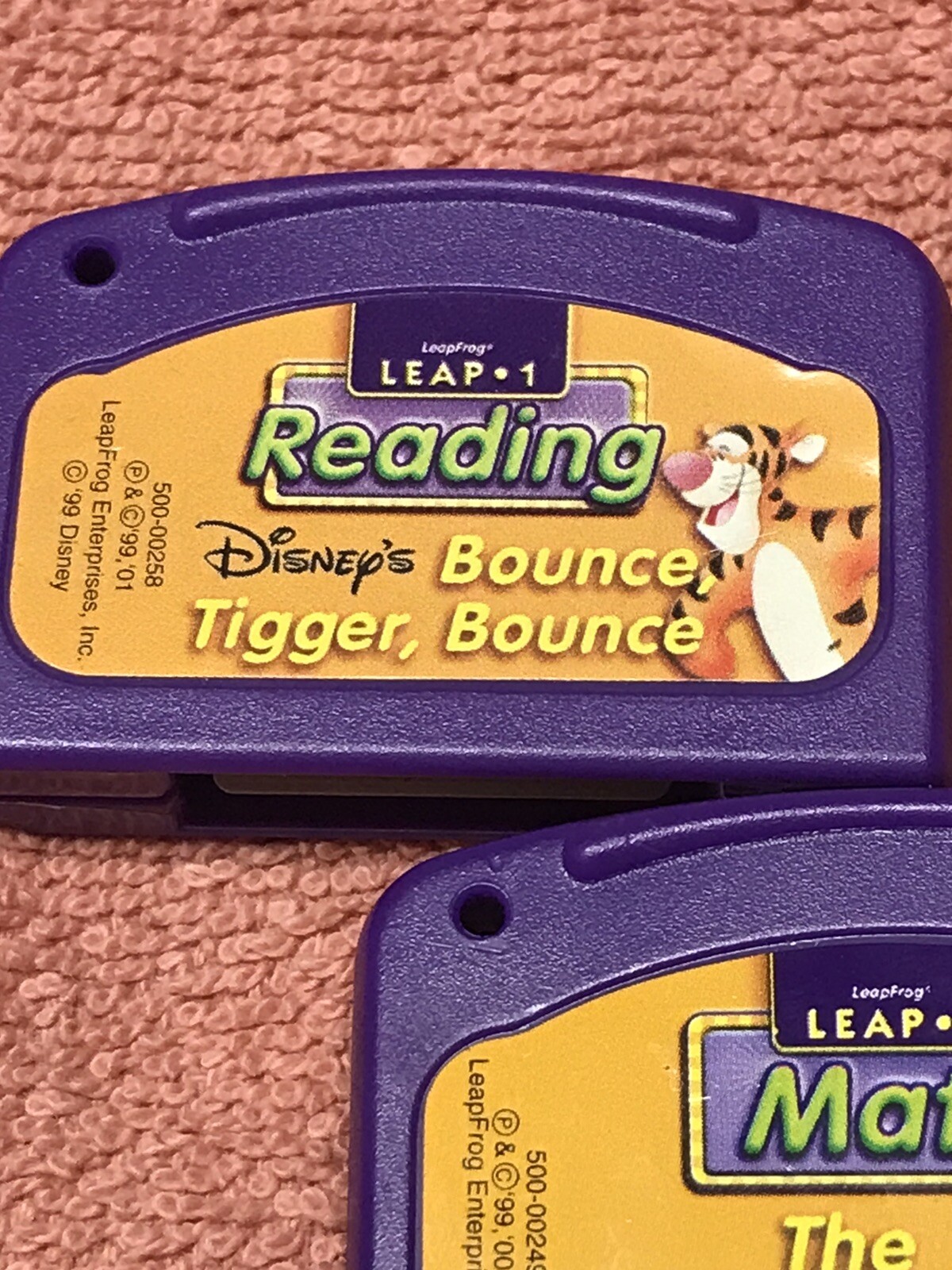 Leap Frog Video Game Cartridges Mother Goose Disney