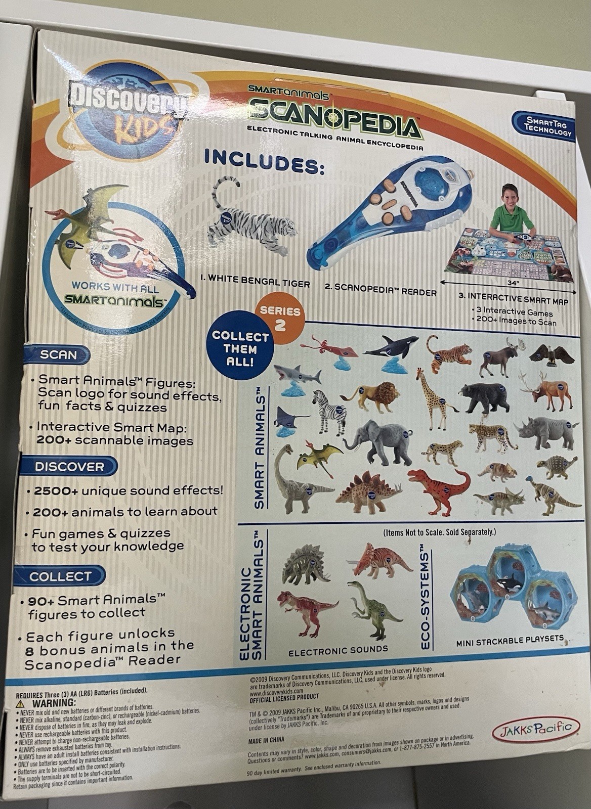Discovery Kids Scanopedia Electronic Talking Animal Encyclopedia Learning System