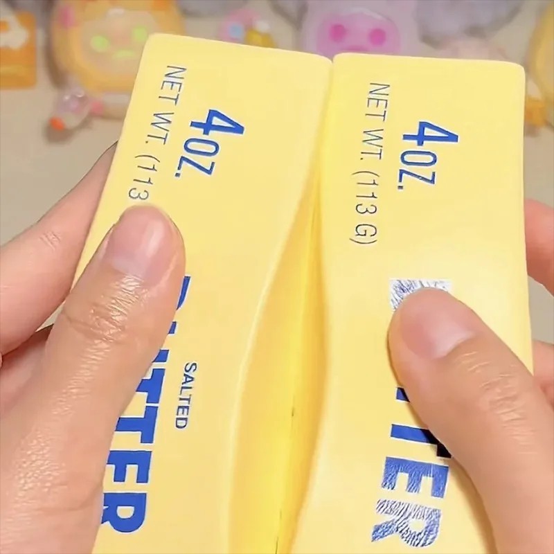 ✅ 1pc Butter Stick Squishy Fidget Toy Soft Stress Relief ADHD Anxiety Squeeze ✅*