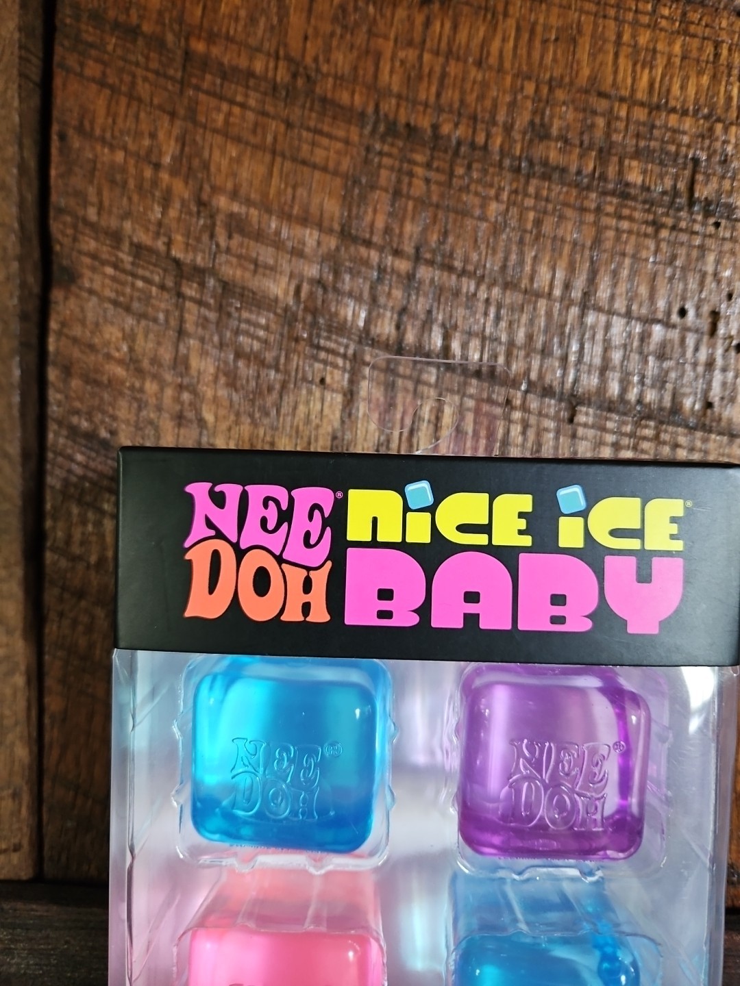 2024 Schylling Nee Doh Nice Ice Baby 4 pack -Set of Four Nee Doh Mini Nice Cubes