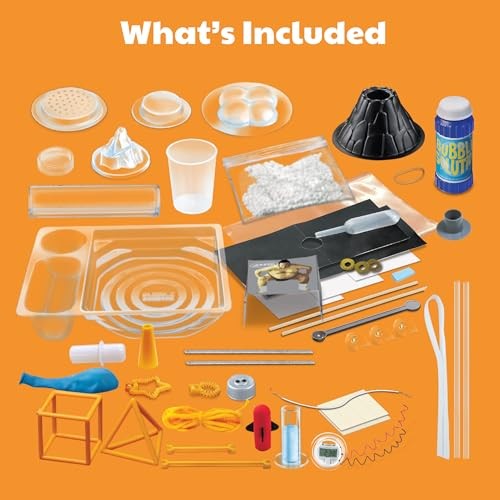 Science Fundamentals Kit with 30 Fun Experiments for Ages 8 and Up