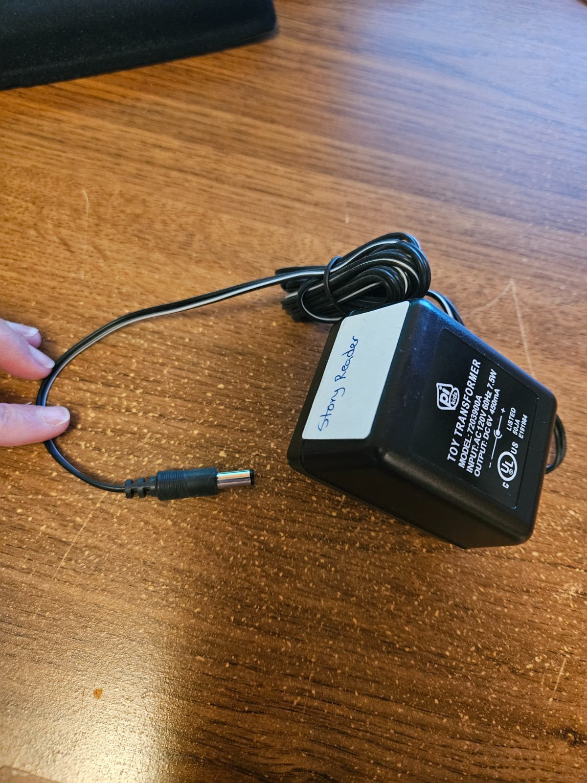Story Reader Pi Kids Accessory Pack A/C adaptor plug charger