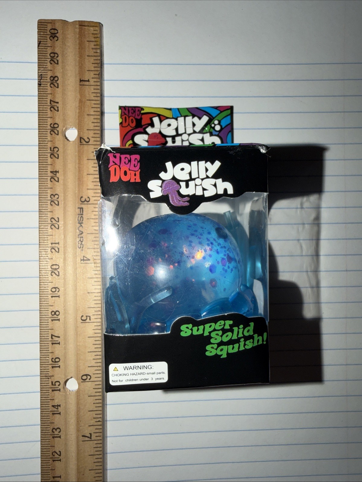 Blue Jelly Squish Viral Toy New! Fast Shipping!