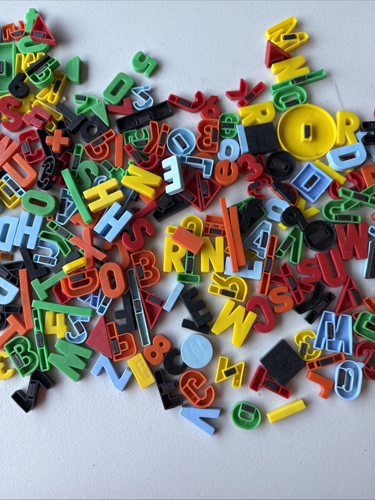Magnetic Alphabet Letters Vintage & Modern – Fridge Magnets Mixed Lot Over 300+