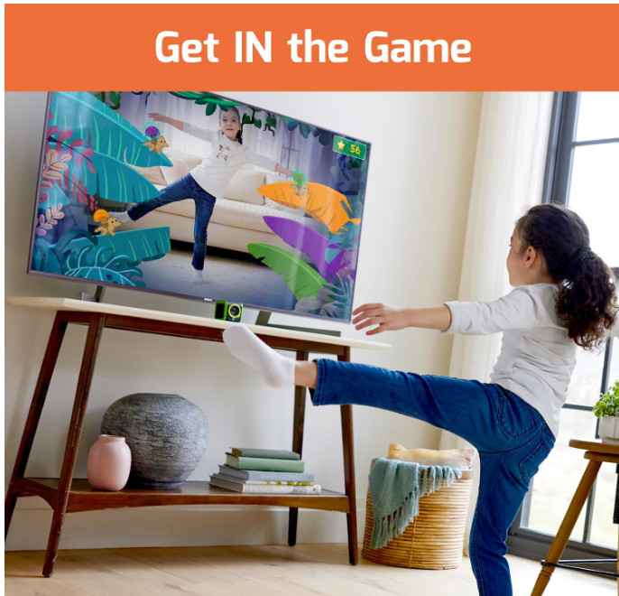 Leap Move Active Learning Video Game System 25 Games Kids Ages 4–7