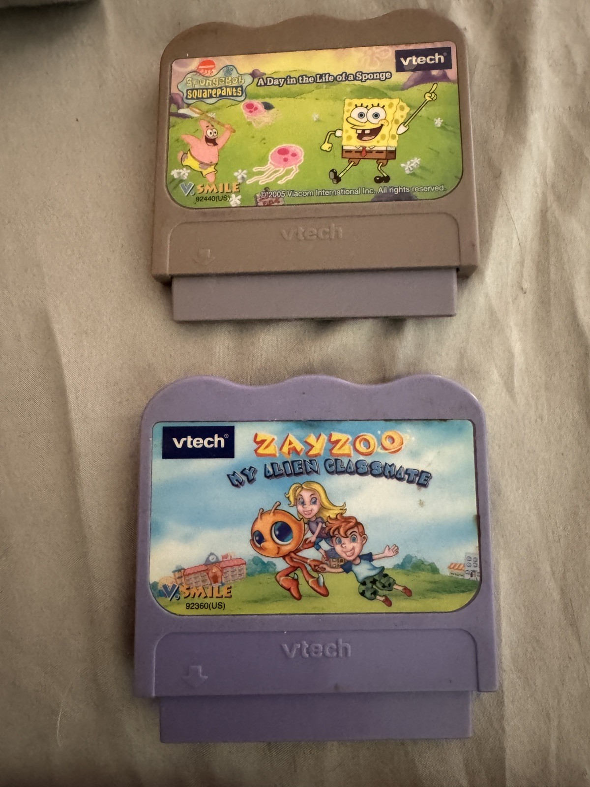 VTech V.Smile Game Lot Disney Scooby Doo SpongeBob Kung Fu Panda Zayzoo
