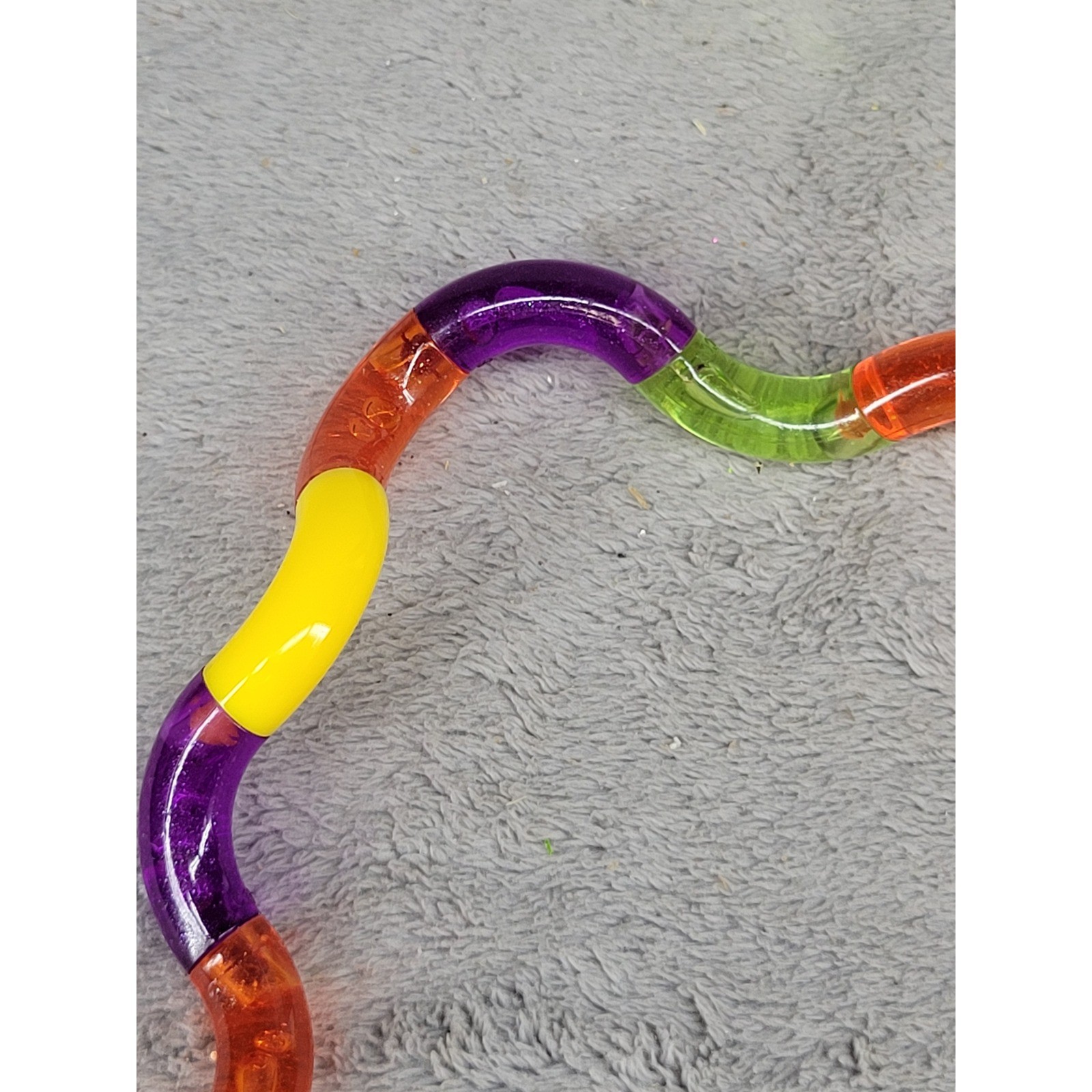 Tangle Jr Multi-Color Sparkle Fidget Toy Sensory Stress Relief ADHD Autism