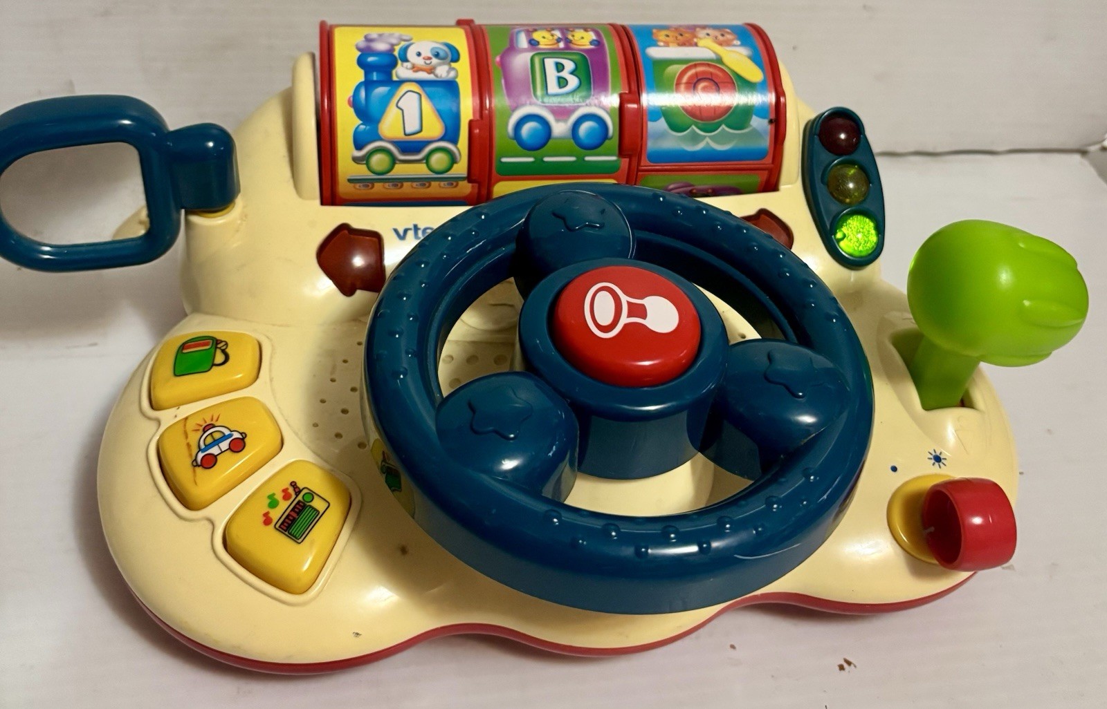 Vtech Learn & Discover Driver Interactive Educational Toy Lights Sounds Video FS