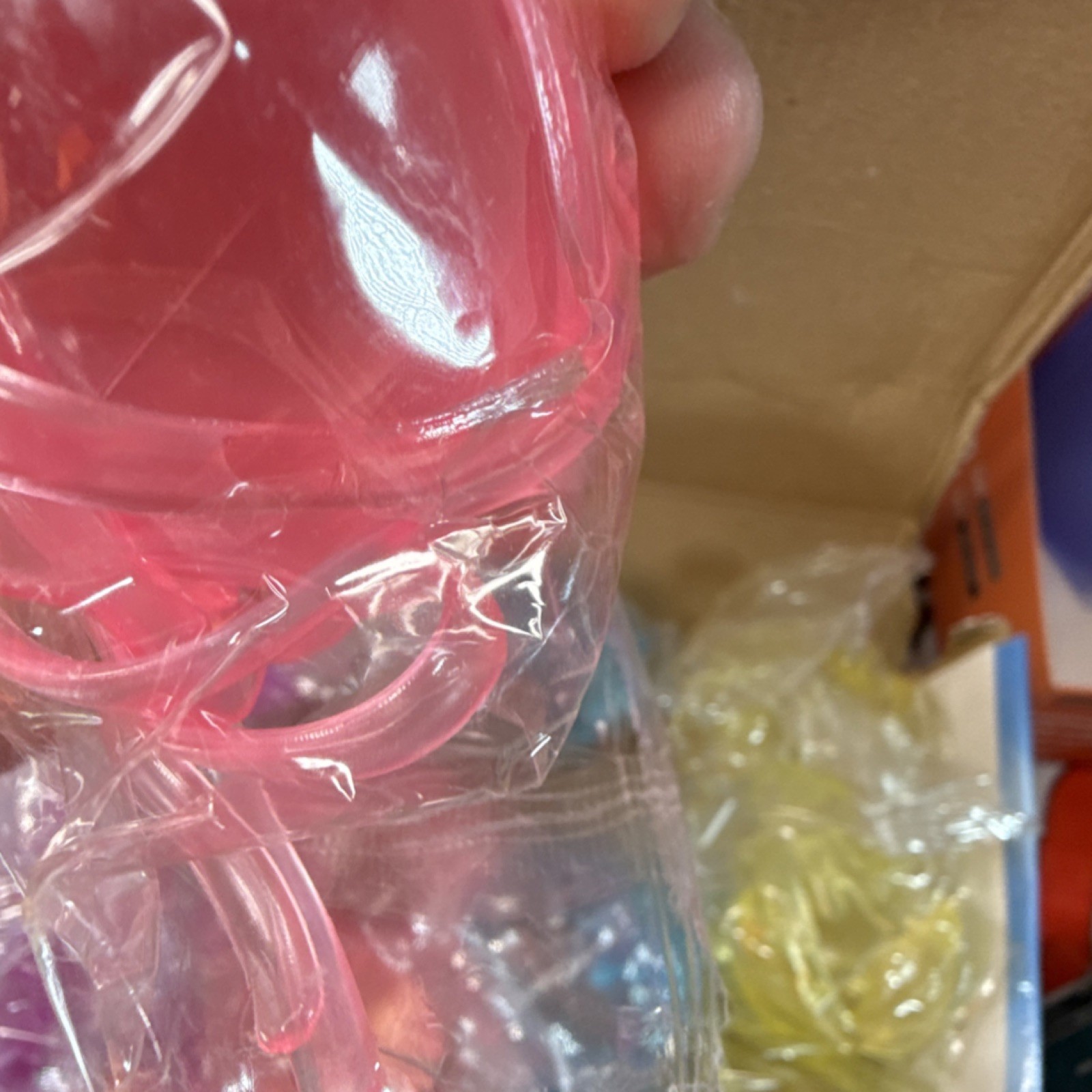 Jellyfish Tactile Squeeze Toys Pink, Blue, Green, Purple Qty 12 Damage Box