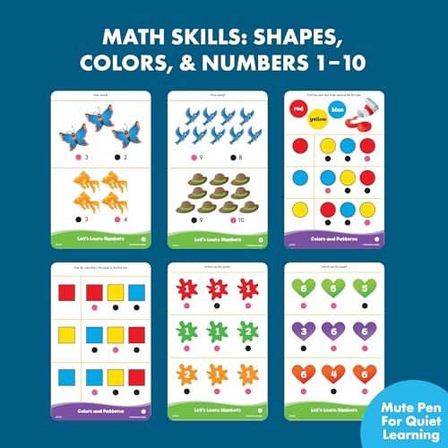 Hot Dots Getting Ready for School! Set – Preschool Workbooks with Interactive