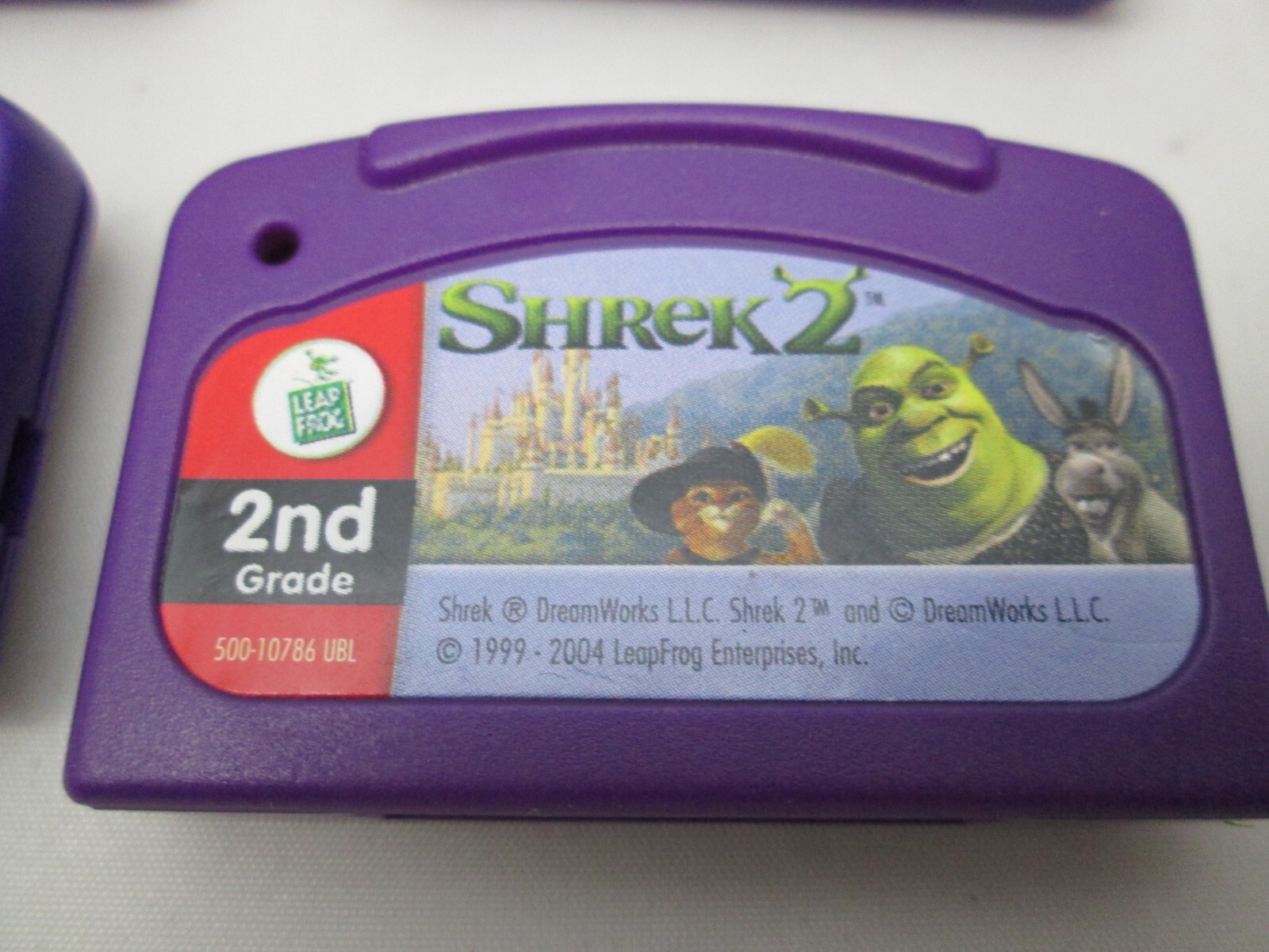 Lot x 6 Vtg 2003 Leap Frog Leapfrog Game Cartridges Spiderman Toy Story Shrek
