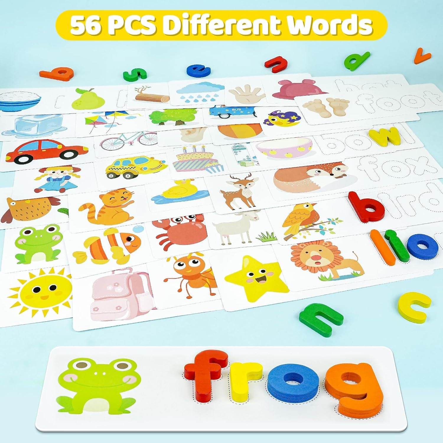 Spelling and Letter Matching Games for Educational Development in Toddlers