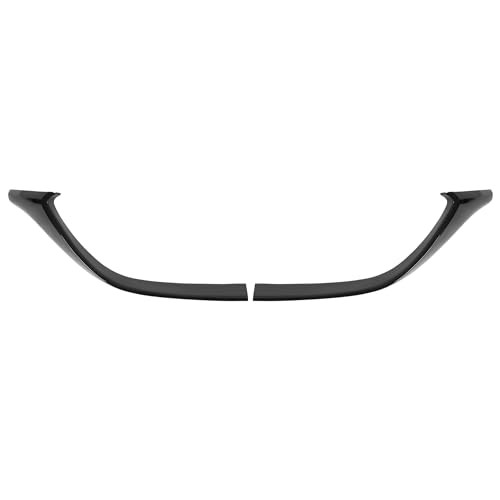 Grille Trim Compatible with 2016-2023 Mazda CX-9 Black Plastic(ABS) Front