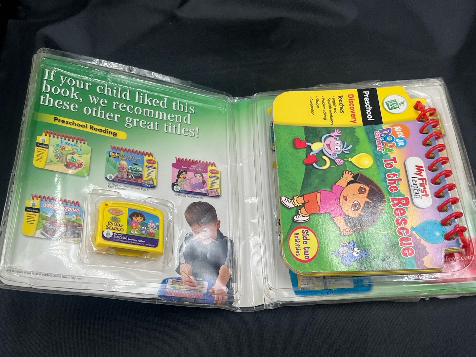 LeapFrog My First LeapPad Learning System Books & Cartridges Lot Of 6 Complete