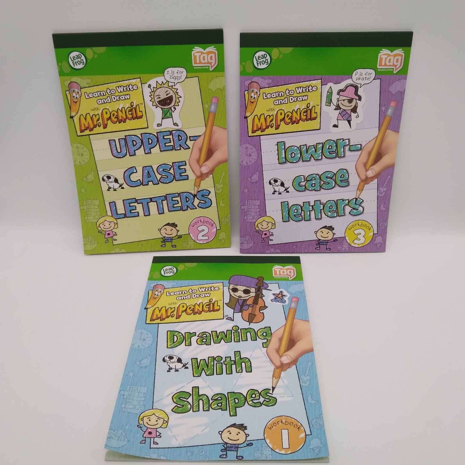 LeapFrog Tag Reading System Learn to Write and Draw – 8 Books