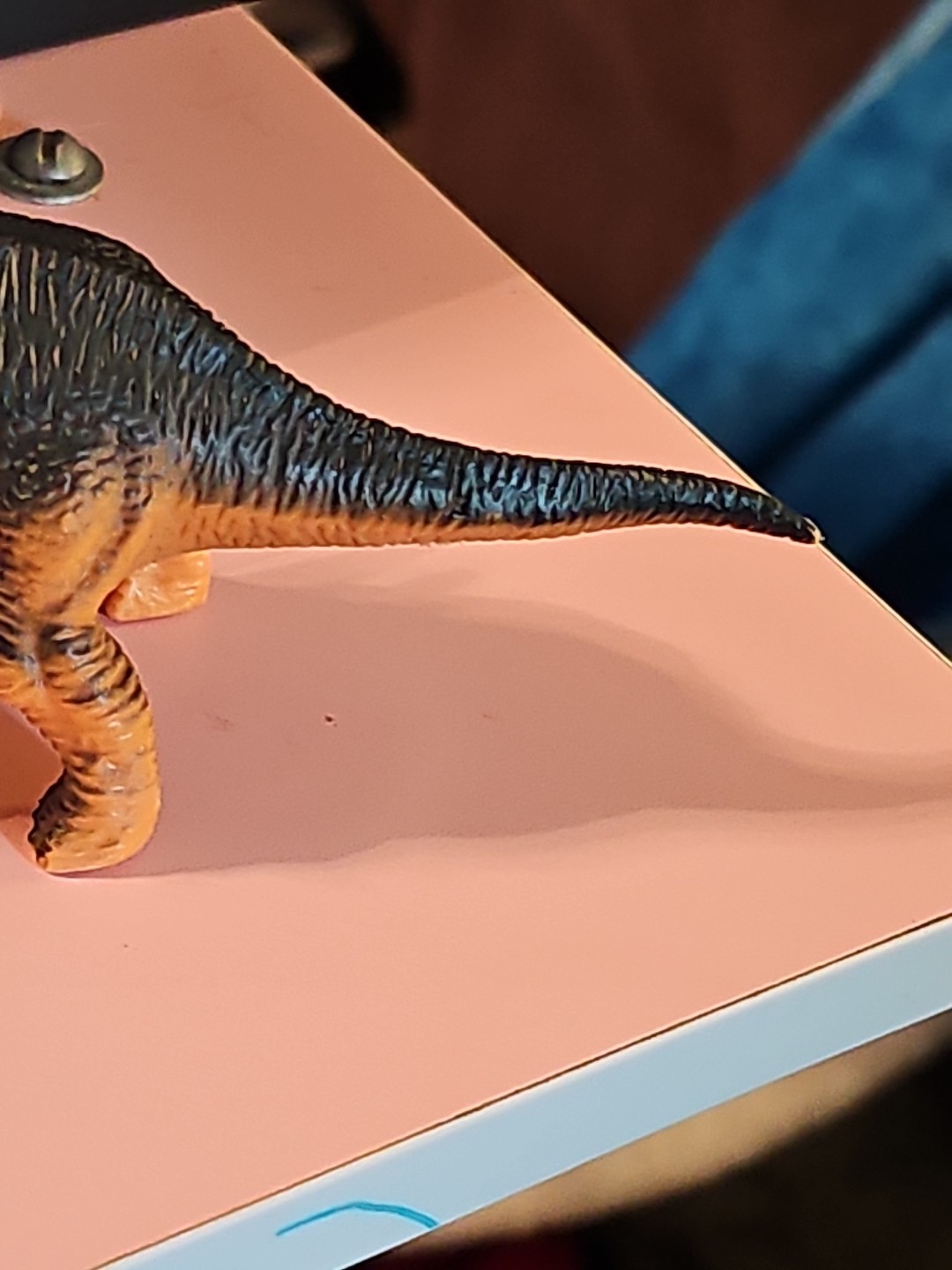 Unbranded Green/ Orange Styracosaurus- 5 Inches, 2.5 Inches